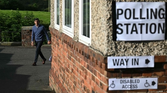 The future of Rishi Sunak as Britain’s Prime Minister and leader of the Conservative Party hangs in the balance as polling booths opened across the UK on Thursday, with millions expected to turn out to cast their votes in the general election.