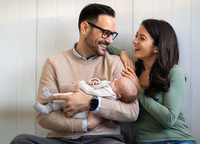 Always ask the parent before hugging their child or picking them up. (ADOBE STOCK)
