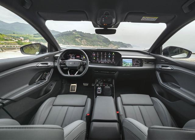 The new audi has a curved 11.9-inch screen and 14.5-inch infotainment touch display. The new audi has a curved 11.9-inch screen and 14.5-inch infotainment touch display.