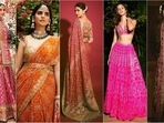 From Deepika Padukone's regal charm to Alia Bhatt's modern elegance and Ananya Panday's vibrant style, these celebrities are redefining traditional fashion with their chic Bandhani looks. From Deepika Padukone's regal charm to Alia Bhatt's modern elegance and Ananya Panday's vibrant style, these celebrities are redefining traditional fashion with their chic Bandhani looks.