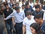 Leader of Opposition Rahul Gandhi met the families of the victims of the stampede in Hathras and Aligarh. 