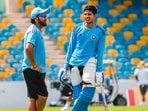 Shubman Gill (R) will lead India in the Zimbabwe series(PTI) Shubman Gill (R) will lead India in the Zimbabwe series(PTI)