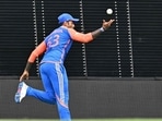 Suryakumar Yadav grabbed an absolute stunner to dismiss David Miller in the IPL final. Suryakumar Yadav grabbed an absolute stunner to dismiss David Miller in the IPL final.