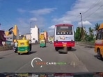 Karnataka state-run bus drops spare wheel on run, major accident missed. Watch