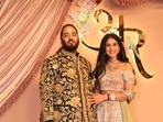 Anant Ambani, Radhika Merchant sangeet: Couple makes stylish entry in custom outfits Anant Ambani, Radhika Merchant sangeet: Couple makes stylish entry in custom outfits
