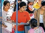 CUET UG Result 2024 Live: NTA CUET marks awaited at exams.nta.ac.in(Photo: Raj K Raj/HT (For representational purposes only))