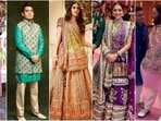 The Ambanis celebrated a Dandiya party last night, and the event was nothing short of a glamorous affair as they stunned in exquisite outfits that scream sartorial brilliance. From Radhika Merchant's Lord Krishna-inspired lehenga to Shloka Mehta in Tarun Tahiliani, and Nita Ambani in Manish Malhotra, check out their stunning pictures from the festivities.(Instagram)