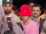 Justin Bieber was spotted at the Kalina airport in Mumbai on Friday morning. Justin Bieber was spotted at the Kalina airport in Mumbai on Friday morning.