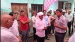 As of Friday, six people were arrested in connection with the stampede, according to IG, Shalabh Mathur, Aligarh Range. An investigation in currently underway. (HT Photo) As of Friday, six people were arrested in connection with the stampede, according to IG, Shalabh Mathur, Aligarh Range. An investigation in currently underway. (HT Photo)