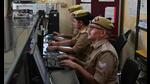 Cops at Lucknow’s Hazratganj police station busy lodging cases using updated Crime and Criminal Tracking Network & Systems. (HT photo) Cops at Lucknow’s Hazratganj police station busy lodging cases using updated Crime and Criminal Tracking Network & Systems. (HT photo)