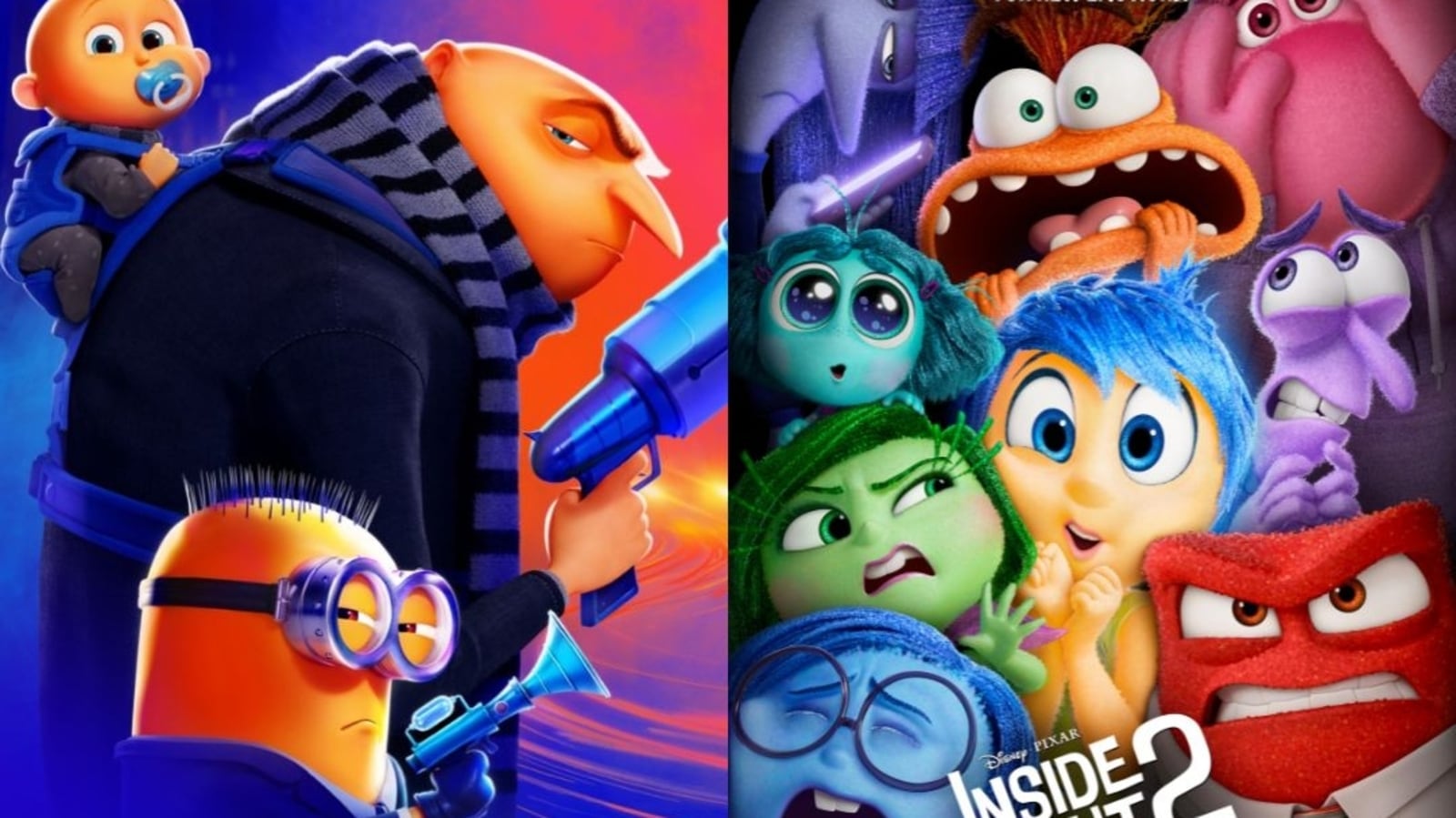 4th of July box office: Animated family flicks Despicable Me 4 and Inside Out set off fireworks during long weekend | Hollywood