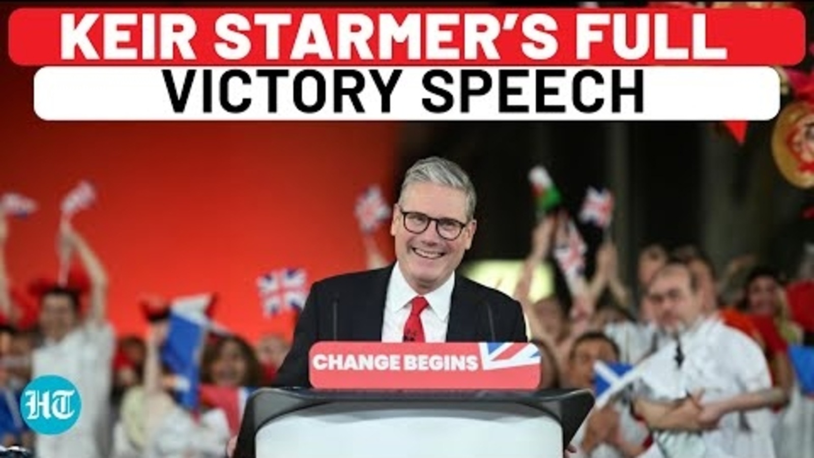 Keir Starmer Victory Speech | Labour Party Chief Set To Be Next UK PM ...