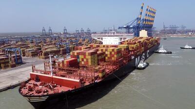 Adani Ports and Special Economic Zone Ltd (APSEZ)'s flagship Mundra Port (ANI FILE) Adani Ports and Special Economic Zone Ltd (APSEZ)'s flagship Mundra Port (ANI FILE)