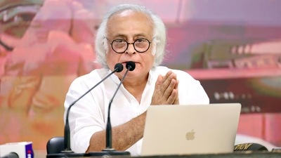"Either the rot runs deep, or the incompetence scales new heights everyday!" Congress leader Jairam Ramesh said about the delay in printing of Class 6 textbooks. (ANI)