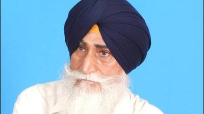 Pro-Khalistan leader in exile Gajinder Singh. (File Photo)