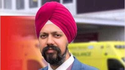 Prominent among the Sikhs elected to the House of Commons is Tanmanjeet Singh Dhesi, 46, who has roots in Jalandhar, Punjab. He has been elected from Slough constituency for the third time in a row. (HT File) Prominent among the Sikhs elected to the House of Commons is Tanmanjeet Singh Dhesi, 46, who has roots in Jalandhar, Punjab. He has been elected from Slough constituency for the third time in a row. (HT File)