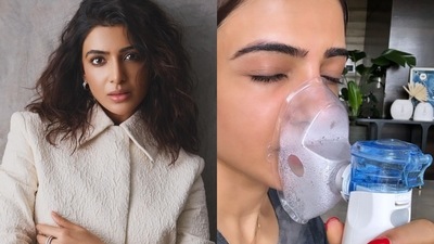 Samantha recently advocated for hydrogen peroxide nebulisation as a potential treatment for common viral (Instagram) Samantha recently advocated for hydrogen peroxide nebulisation as a potential treatment for common viral (Instagram)