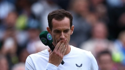 Murray's last act at Wimbledon will be in the mixed doubles with 2021 U.S. Open winner Emma Raducanu (REUTERS)
