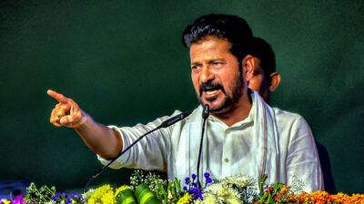 Telangana chief minister and senior Congress leader Revanth Reddy. (PTI File Photo)