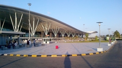 Bengaluru's Kempegowda International Airport. Bengaluru's Kempegowda International Airport.