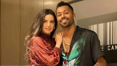 Hardik Pandya arrived at the Anant Ambani-Radhika Merchant sangeet without Natasa Stankovic.