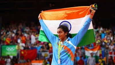 Saina wasn't alone for too long in the list of Olympic medallists among Indian badminton players. PV Sindhu beat London silver medallist Wang Yihan on her way to the semis where beat sixth seeded Japanese star Nozomi Okuhara and stormed into the gold medal match. It was an epic of a final that she played against Spaniard Carolina Marin and she ended on the losing side. Sindhu thus became the first Indian woman to win an individual silver medal. At Tokyo 2020, Sindhu lost in the semis but won the bronze medal, thus becoming the second Indian after Sushil Kumar to win medals at consecutive Olympics. (Getty Images) Saina wasn't alone for too long in the list of Olympic medallists among Indian badminton players. PV Sindhu beat London silver medallist Wang Yihan on her way to the semis where beat sixth seeded Japanese star Nozomi Okuhara and stormed into the gold medal match. It was an epic of a final that she played against Spaniard Carolina Marin and she ended on the losing side. Sindhu thus became the first Indian woman to win an individual silver medal. At Tokyo 2020, Sindhu lost in the semis but won the bronze medal, thus becoming the second Indian after Sushil Kumar to win medals at consecutive Olympics. (Getty Images)