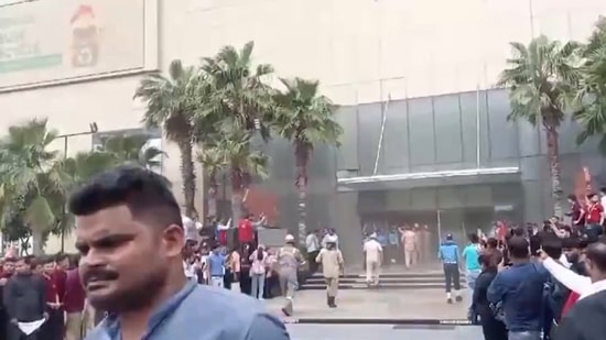 Fire breaks out at Logix Mall in Noida's Wave City Centre