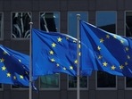 European Union flags outside the European Commission headquarters in Brussels, Belgium. (Reuters) European Union flags outside the European Commission headquarters in Brussels, Belgium. (Reuters)