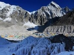 In this photograph taken on April 18, 2014 Everest Base Camp is seen from Crampon Point, the entrance into the Khumbu icefall below Mount Everest(AFP file photo) In this photograph taken on April 18, 2014 Everest Base Camp is seen from Crampon Point, the entrance into the Khumbu icefall below Mount Everest(AFP file photo)