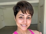 Hina Khan revealed her cancer diagnosis on Instagram last month. 
