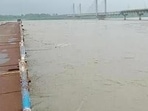 River Kosi is flowing above the danger level at Supaul and its surrounding areas like Basantpur, while in Khagaria and Beldaur area it has touched the warning level on Friday, (File Photo) River Kosi is flowing above the danger level at Supaul and its surrounding areas like Basantpur, while in Khagaria and Beldaur area it has touched the warning level on Friday, (File Photo)