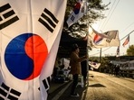 South Korea: The South Korean national flag is seen.(AFP) South Korea: The South Korean national flag is seen.(AFP)