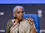 Budget 2024 Highlights: Union finance minister Nirmala Sitharaman addresses a press conference after the 53rd GST Council Meeting, at the National Media Center in New Delhi. Budget 2024 Highlights: Union finance minister Nirmala Sitharaman addresses a press conference after the 53rd GST Council Meeting, at the National Media Center in New Delhi.