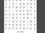 How long will it take for you to find the word “fixed” in this brain teaser? How long will it take for you to find the word “fixed” in this brain teaser?