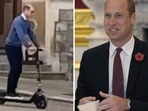 Prince William reportedly purchased the electric scooter last year. (AP/X) Prince William reportedly purchased the electric scooter last year. (AP/X)