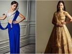Isha Ambani wears a Schiaparelli saree and the first and last lehenga ever designed by Maison Valentino. (Instagram) Isha Ambani wears a Schiaparelli saree and the first and last lehenga ever designed by Maison Valentino. (Instagram)