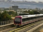 Presently, nine trains begin their journey from Nadaprabhu Kempegowda Station - Majestic. However, this will be boosted to fifteen trains.(Ajay Aggarwal/HT Photo) Presently, nine trains begin their journey from Nadaprabhu Kempegowda Station - Majestic. However, this will be boosted to fifteen trains.(Ajay Aggarwal/HT Photo)