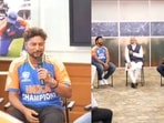 PM Narendra Modi asked Kuldeep Yadav on Rohit Sharma's T20 World Cup trophy celebration PM Narendra Modi asked Kuldeep Yadav on Rohit Sharma's T20 World Cup trophy celebration