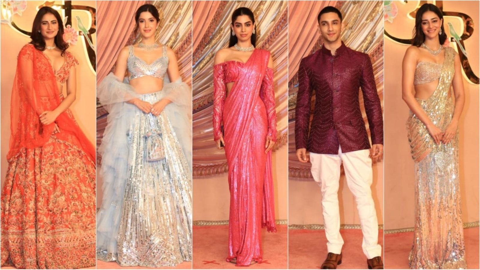 Ananya Pandey, Khushi Kapoor to Vedang Raina and Shanaya: What the Gen Z fashionistas wore at Anant-Radhika’s sangeet