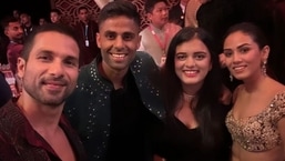 Mira Kapoor drops picture with Surya Kumar Yadav from Anant-Radhika's sangeet: 'Son thinks we are cool'. See pic