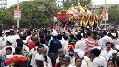 A staff of over 6,368 health workers and doctors is stationed round the clock for the palkhi duty. (REPRESENTATIVE PHOTO)