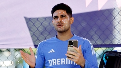 India Shubman Gill during a practice session ahead (ANI ) India Shubman Gill during a practice session ahead (ANI )