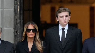 Melania Trump to spend more time in NYC as Barron starts college, source reveals(AP Photo/Rebecca Blackwell) (AP) Melania Trump to spend more time in NYC as Barron starts college, source reveals(AP Photo/Rebecca Blackwell) (AP)