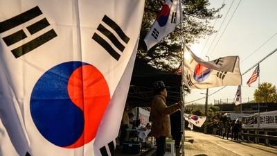 South Korea: The South Korean national flag is seen. (AFP) South Korea: The South Korean national flag is seen. (AFP)