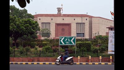 The Parliament House in New Delhi, India, on Monday, June 24, 2024. Photographer: Prakash Singh/Bloomberg (Bloomberg) The Parliament House in New Delhi, India, on Monday, June 24, 2024. Photographer: Prakash Singh/Bloomberg (Bloomberg)