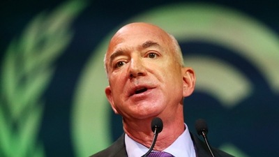 Amazon founder Jeff Bezos says he will sell shares worth $5 billion. (Bloomberg) Amazon founder Jeff Bezos says he will sell shares worth $5 billion. (Bloomberg)
