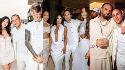 Megan Fox, Machine Gun Kelly, Kim Kardashian, Khloe Kardashia, Drake and more celebrate the Fourth of July at Michael Rubin’s. (@michaelrubin/Instagram) Megan Fox, Machine Gun Kelly, Kim Kardashian, Khloe Kardashia, Drake and more celebrate the Fourth of July at Michael Rubin’s. (@michaelrubin/Instagram)