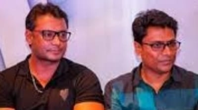 Actor Darshan Thoogudeepa with Kannada film director Milana Prakash. (Facebook) Actor Darshan Thoogudeepa with Kannada film director Milana Prakash. (Facebook)
