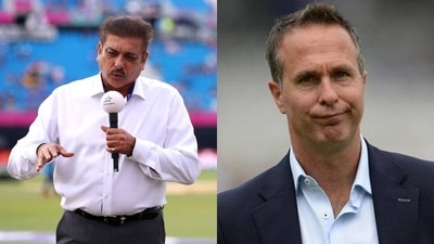 Ravi Shastri was not happy with Michael Vaughan's criticism of T20 World Cup scheduling Ravi Shastri was not happy with Michael Vaughan's criticism of T20 World Cup scheduling