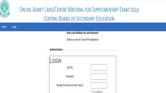 CBSE Compartment Exam Admit Card 2024 released, download link here 